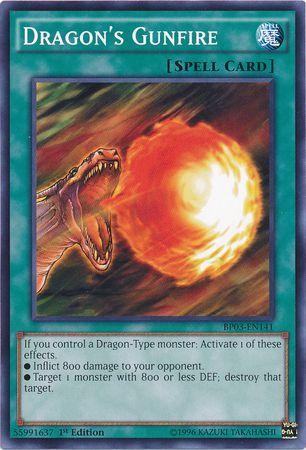 Dragon's Gunfire [1st Edition] BP03-EN141