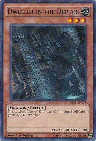 Dweller in the Depths [Shatterfoil Rare 1st Edition] BP03-EN029