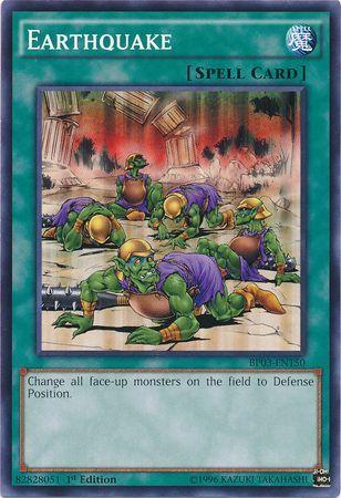 Earthquake [1st Edition] BP03-EN150