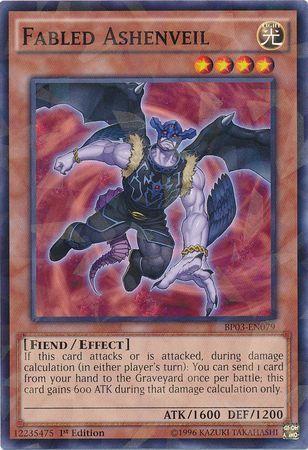 Fabled Ashenveil [Shatterfoil Rare 1st Edition] BP03-EN079