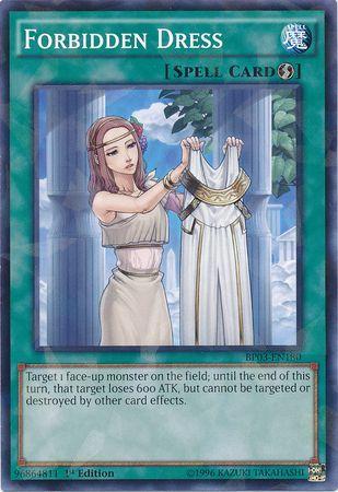 Forbidden Dress [Shatterfoil Rare 1st Edition] BP03-EN180