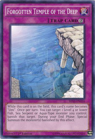 Forgotten Temple of the Deep [1st Edition] BP03-EN216