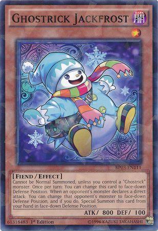 Ghostrick Jackfrost [Shatterfoil Rare 1st Edition] BP03-EN111