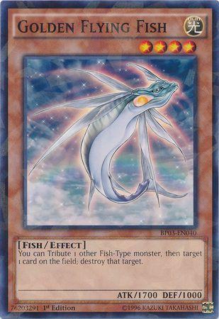 Golden Flying Fish [Shatterfoil Rare 1st Edition] BP03-EN040