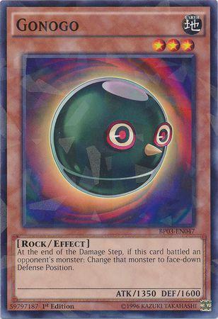 Gonogo [Shatterfoil Rare 1st Edition] BP03-EN047