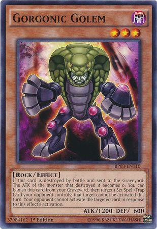 Gorgonic Golem [1st Edition] BP03-EN110