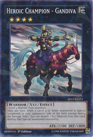 Heroic Champion - Gandiva [1st Edition] BP03-EN124