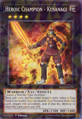 Heroic Champion - Kusanagi [1st Edition] BP03-EN125