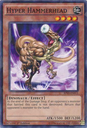 Hyper Hammerhead [Shatterfoil Rare 1st Edition] BP03-EN012