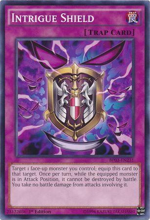 Intrigue Shield [1st Edition] BP03-EN231