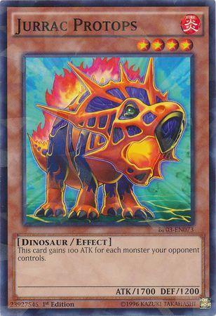 Jurrac Protops [Shatterfoil Rare 1st Edition] BP03-EN073