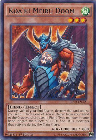 Koa'ki Meiru Doom [1st Edition] BP03-EN058