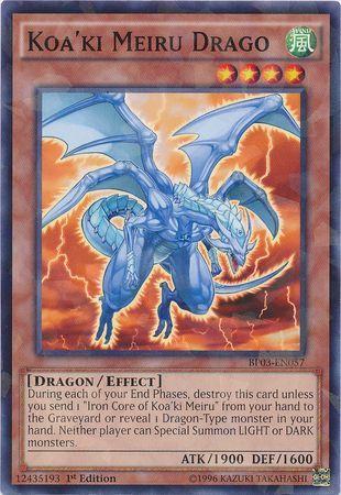 Koa'ki Meiru Drago [Shatterfoil Rare 1st Edition] BP03-EN057