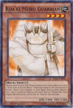 Koa'ki Meiru Guardian [Shatterfoil Rare 1st Edition] BP03-EN056