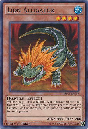 Lion Alligator [1st Edition] BP03-EN089