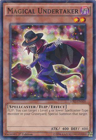 Magical Undertaker [Shatterfoil Rare 1st Edition] BP03-EN105