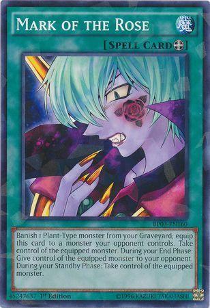 Mark of the Rose [Shatterfoil Rare 1st Edition] BP03-EN160