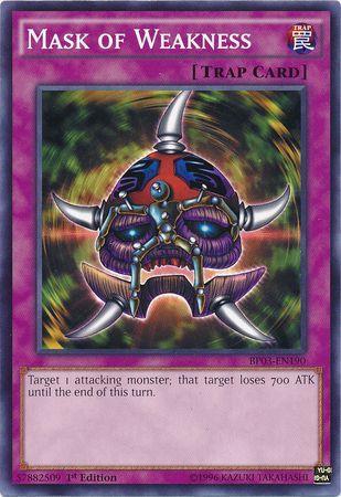 Mask of Weakness [1st Edition] BP03-EN190