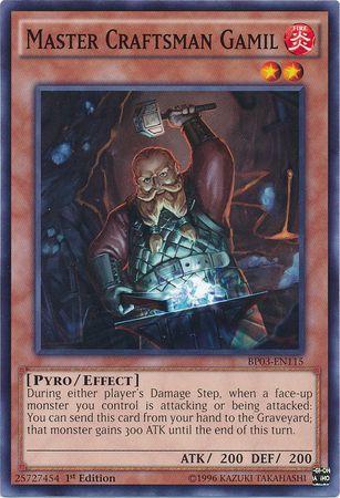 Master Craftsman Gamil?? [1st Edition] BP03-EN115