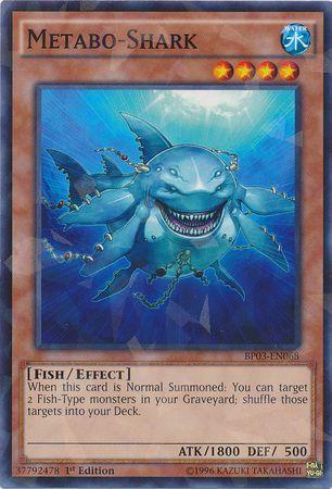 Metabo-Shark [Shatterfoil Rare 1st Edition] BP03-EN068