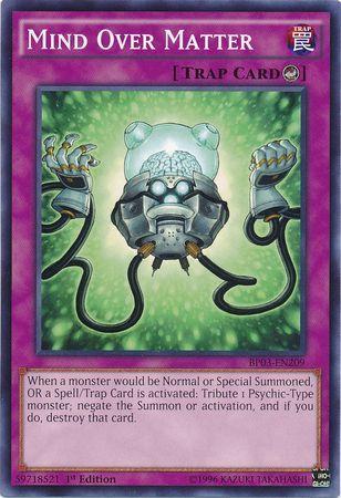 Mind Over Matter [1st Edition] BP03-EN209