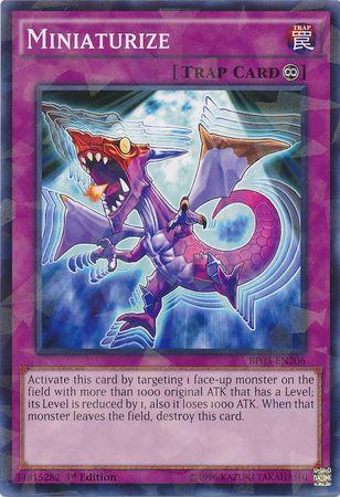 Miniaturize [Shatterfoil Rare 1st Edition] BP03-EN206