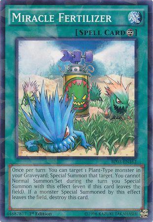Miracle Fertilizer [Shatterfoil Rare 1st Edition] BP03-EN162