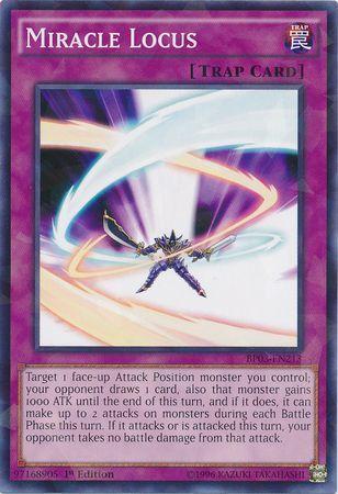 Miracle Locus [Shatterfoil Rare 1st Edition] BP03-EN213