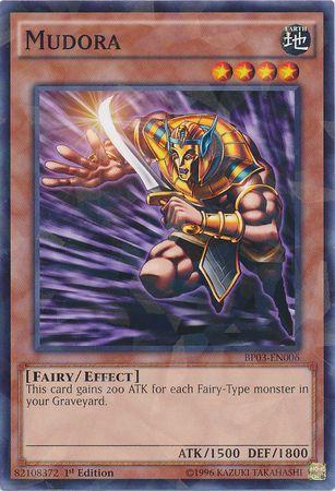 Mudora [Shatterfoil Rare 1st Edition] BP03-EN006