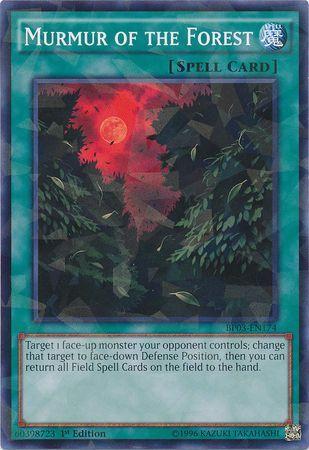 Murmur of the Forest [Shatterfoil Rare 1st Edition] BP03-EN174