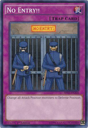 No Entry!! [1st Edition] BP03-EN204