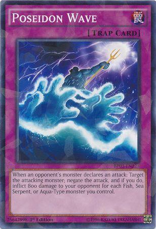 Poseidon Wave [Shatterfoil Rare 1st Edition] BP03-EN223