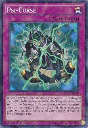 Psi-Curse [Shatterfoil Rare 1st Edition] BP03-EN217