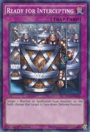 Ready for Intercepting [Shatterfoil Rare 1st Edition] BP03-EN192