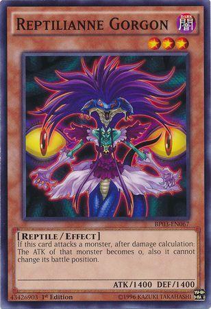 Reptilianne Gorgon [1st Edition] BP03-EN067