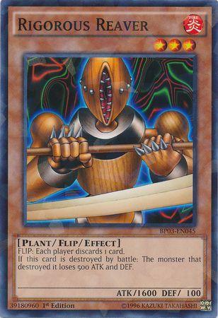 Rigorous Reaver [Shatterfoil Rare 1st Edition] BP03-EN045
