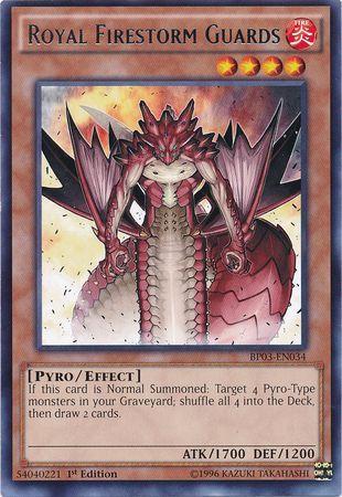 Royal Firestorm Guards [1st Edition] BP03-EN034