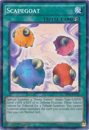 Scapegoat [Shatterfoil Rare 1st Edition] BP03-EN139