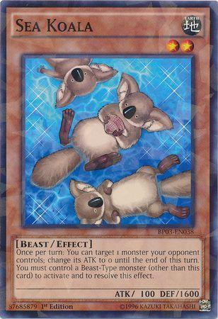 Sea Koala [Shatterfoil Rare 1st Edition] BP03-EN038