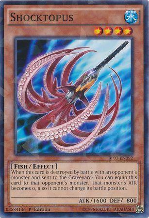 Shocktopus [Shatterfoil Rare 1st Edition] BP03-EN092
