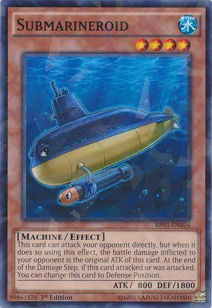 Submarineroid [Shatterfoil Rare 1st Edition] BP03-EN024