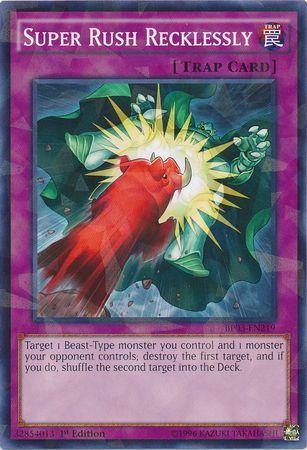 Super Rush Recklessly [Shatterfoil Rare 1st Edition] BP03-EN219