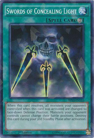Swords of Concealing Light [Shatterfoil Rare 1st Edition] BP03-EN151