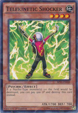 Telekinetic Shocker [Shatterfoil Rare 1st Edition] BP03-EN048