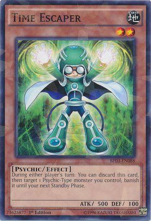 Time Escaper [Shatterfoil Rare 1st Edition] BP03-EN088