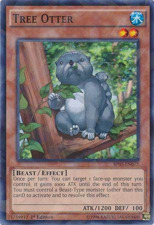 Tree Otter [Shatterfoil Rare 1st Edition] BP03-EN062