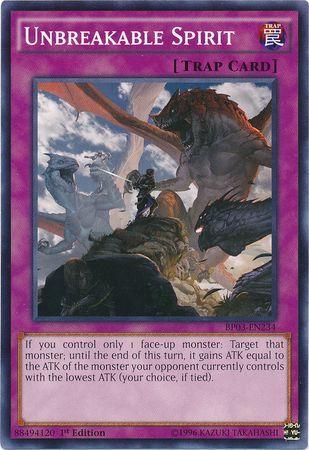 Unbreakable Spirit [1st Edition] BP03-EN234