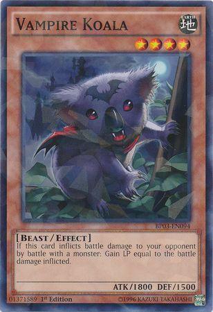 Vampiric Koala [Shatterfoil Rare 1st Edition] BP03-EN094