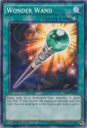 Wonder Wand [Shatterfoil Rare 1st Edition] BP03-EN173