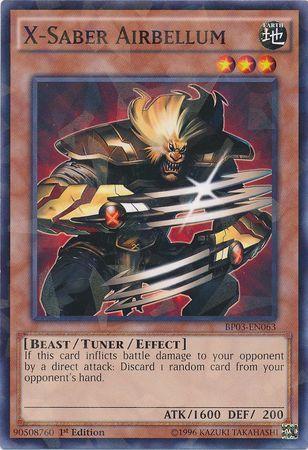 X-Saber Airbellum [Shatterfoil Rare 1st Edition] BP03-EN063
